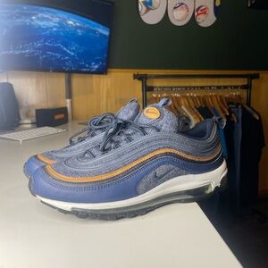 Nike Air Max 97 Premium "Thunder Blue” men’s. 10.5